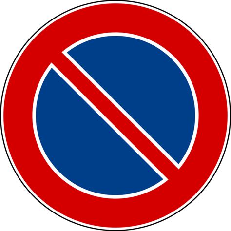 segnale stradale divieto di sosta